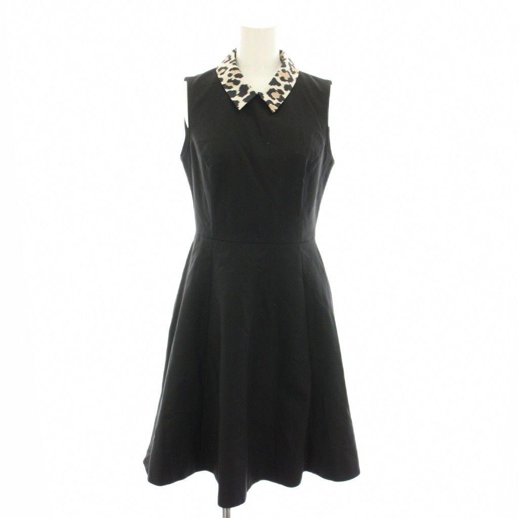 ケイトスペード KATE SPADE ワンピース ひざ丈 ノースリーブ アニマル