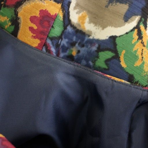 ロイスクレヨン　ジレ　ワンピース　美品 ロイスクレヨン Lois CRAYON ワンピース ひざ丈 ノースリーブ 花柄 M