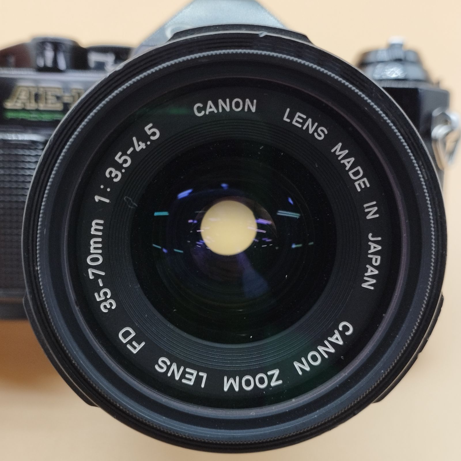 D32466】Canon AE-1 PROGRAM キャノン AE-1 プログラム FD35-70mm純正
