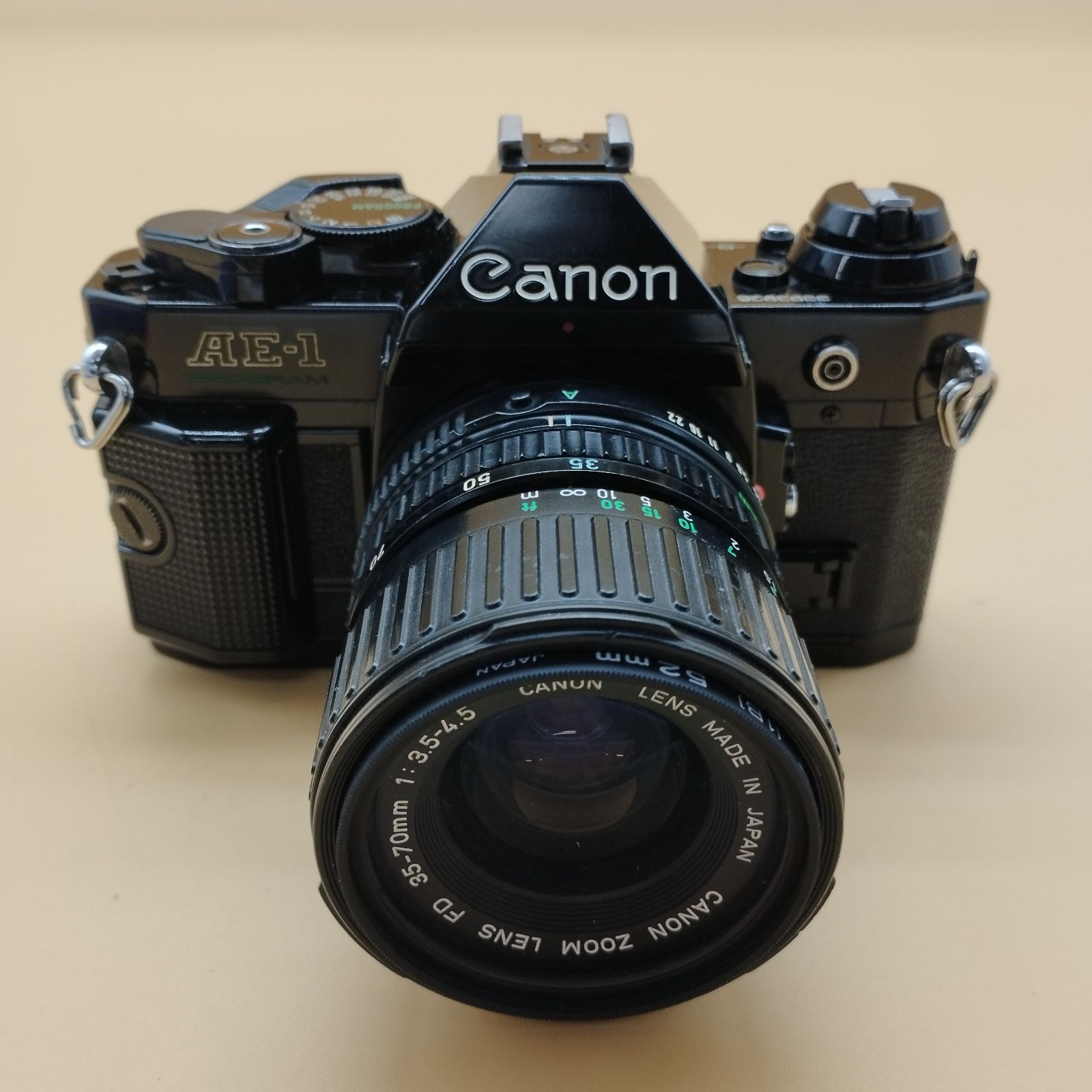 D32466】Canon AE-1 PROGRAM キャノン AE-1 プログラム FD35-70mm純正