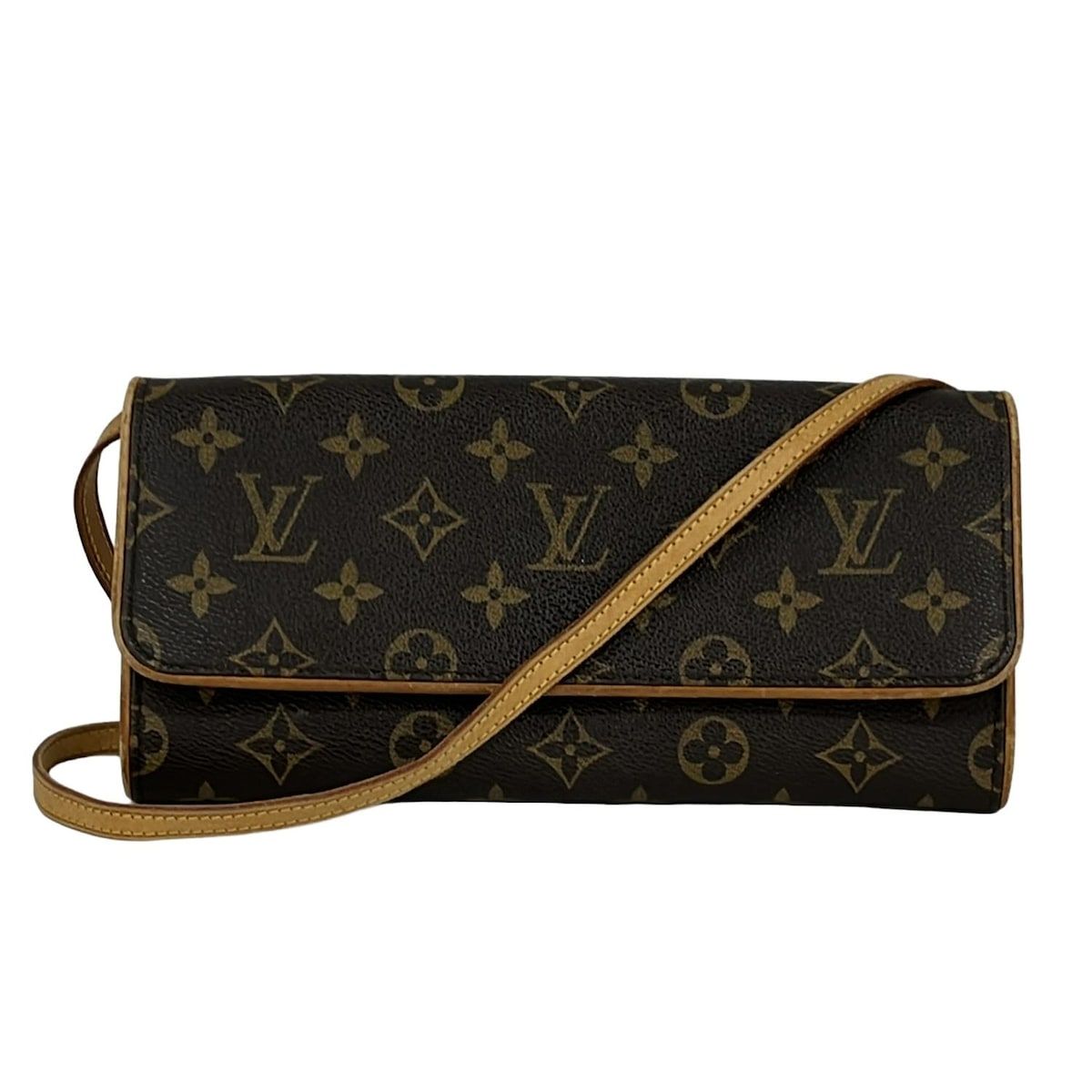 美品✨ルイヴィトン ショルダーバッグ《モノグラム ポシェットツイン　正規品 LOUIS VUITTON(ルイヴィトン) ショルダーバッグ モノグラム ポシェット