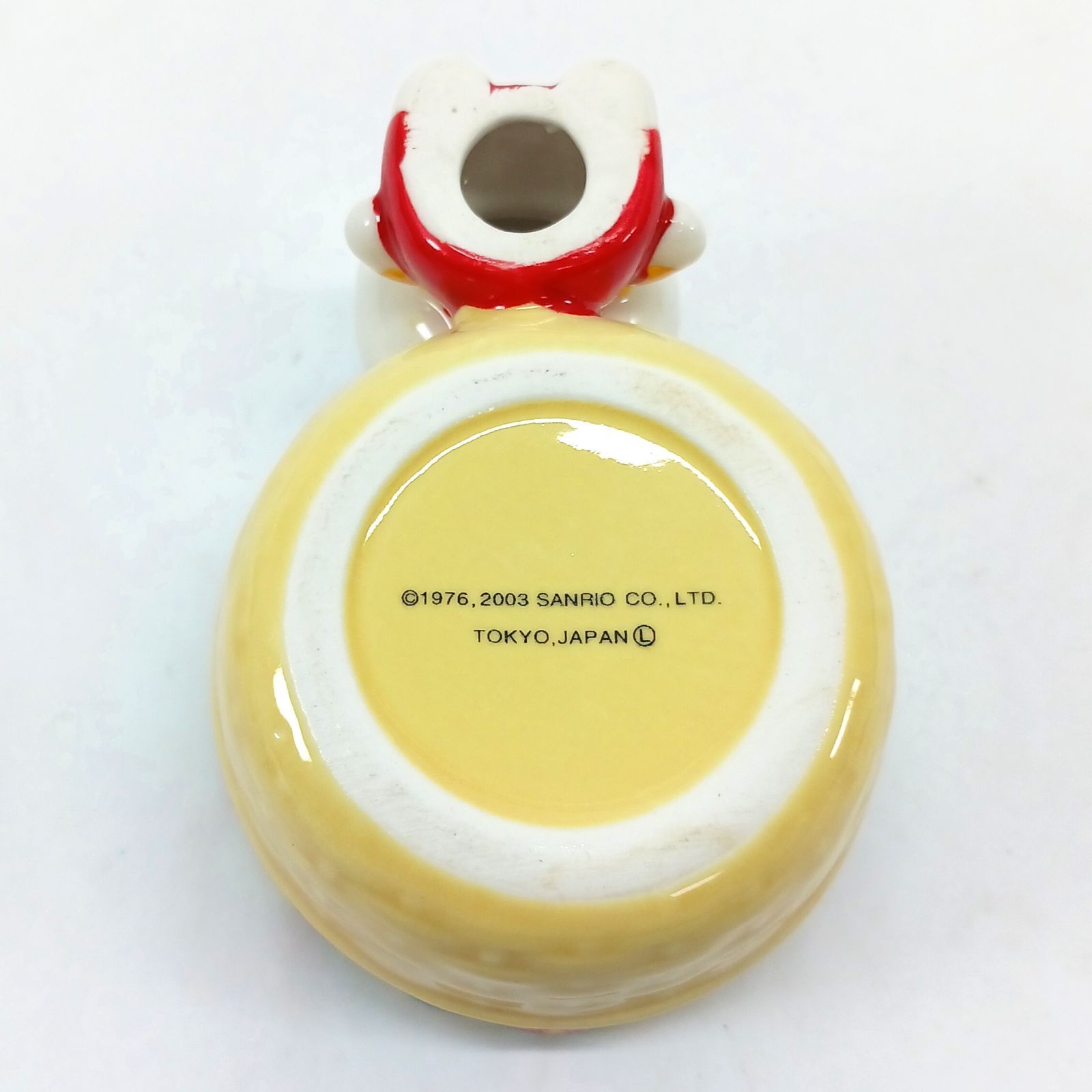 ハローキティ キティちゃん ビンテージ 可愛い 小物入れ 陶器 花かご