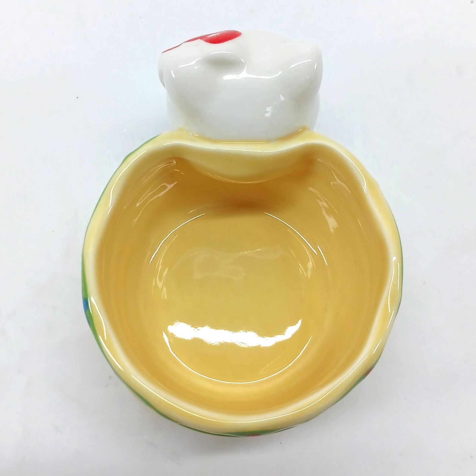 ハローキティ キティちゃん ビンテージ 可愛い 小物入れ 陶器 花かご