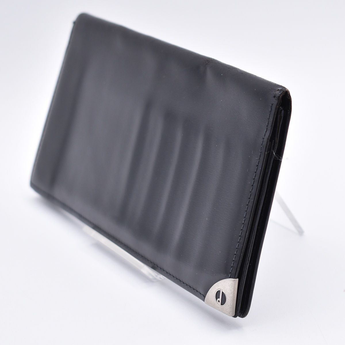dunhill ダンヒル お札入れ 長財布 ブラック レザー 03BS363 - メルカリ