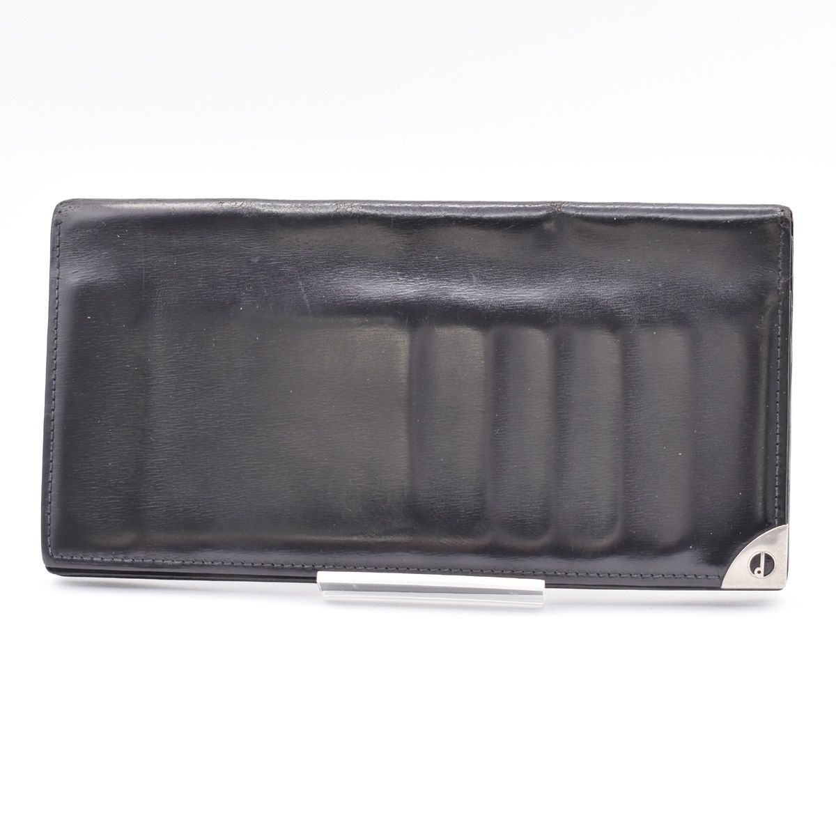 dunhill ダンヒル お札入れ 長財布 ブラック レザー 03BS363 - メルカリ