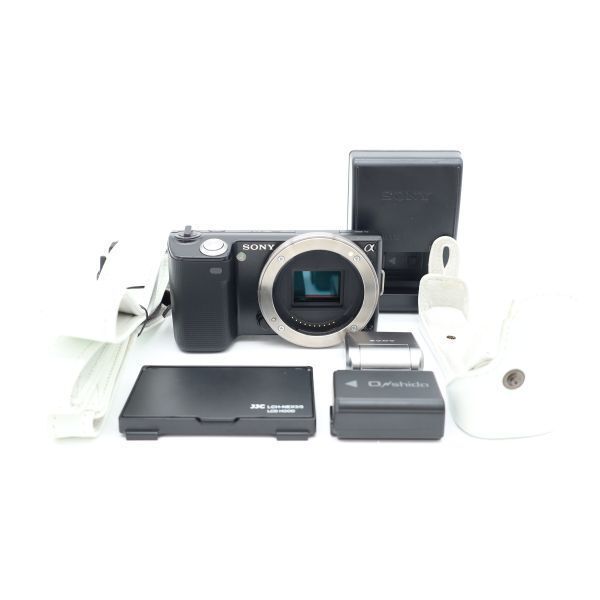 SONY α ミラーレス【nex-5】付属品無いものあり □極上品□ SONY ミラーレス一眼 α NEX-5 ブラック 付属品多い - メルカリ