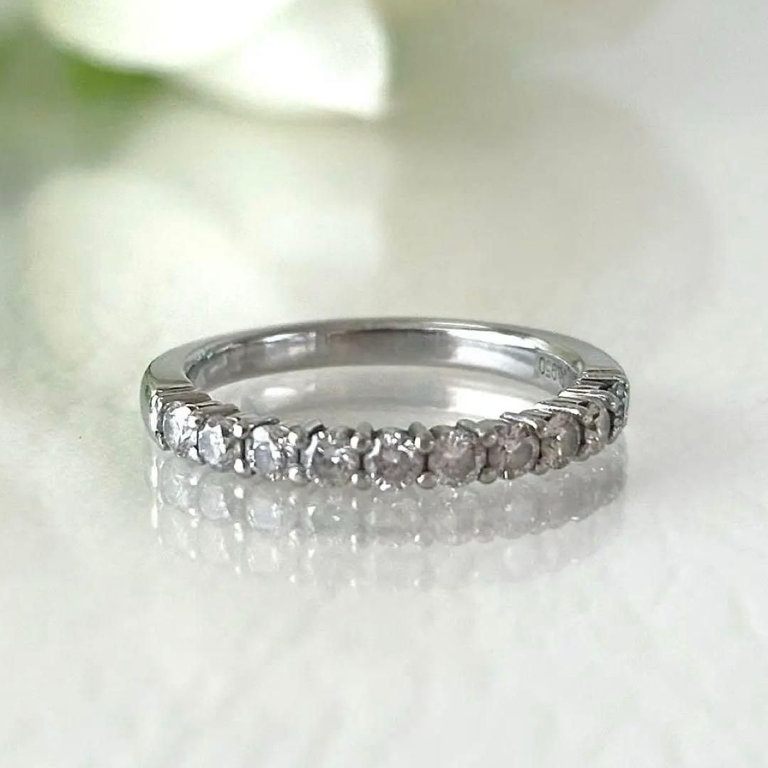 291【ヴァンドーム青山】Pt950 ダイヤモンド　0.40 リング　約6号 291【ヴァンドーム青山】Pt950 ダイヤモンド 0.40 リング 約6号 - メルカリ