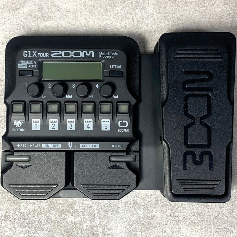 【美品】ZOOM G1 X FOUR(超メルカリ市クーポン使えます) 加古川店】【楽器】 中古 ZOOM | ズーム エフェクター G1X FOUR マルチ
