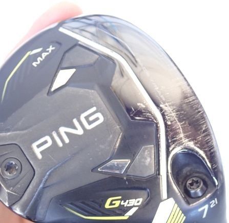 PING G430 MAX フェアウェイウッド ヘッドのみ　7番21度 フェアウェイウッド G430(右用 MAX): アウトレットゴルフクラブ│PING