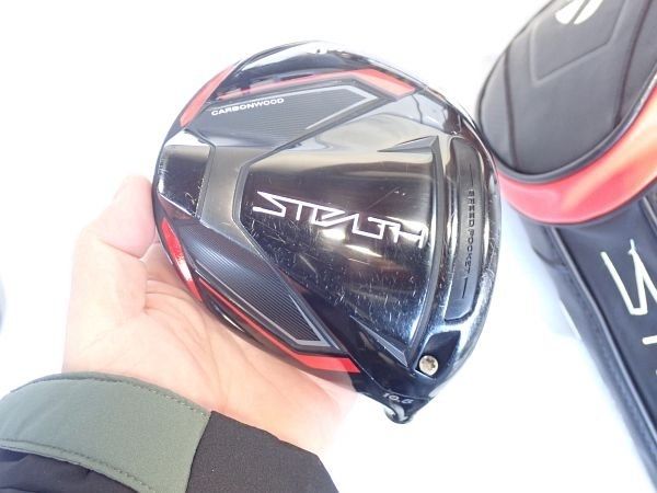 ヘッドのみ】 テーラーメイド ステルス ドライバー 10.5度 純正カバー