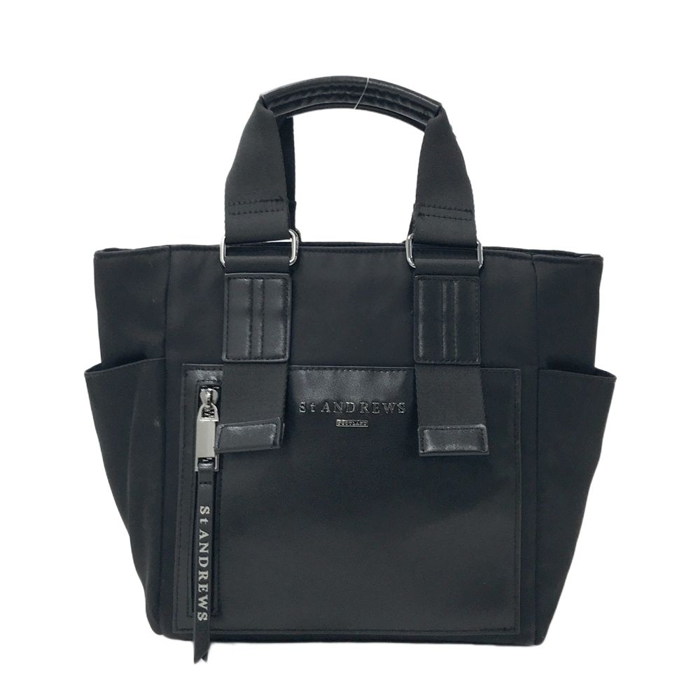 未使用 セントアンドリュース フラワー プリント カートバッグ ホワイト St ANDREWS セントアンドリュース レディース ベアカートバッグ