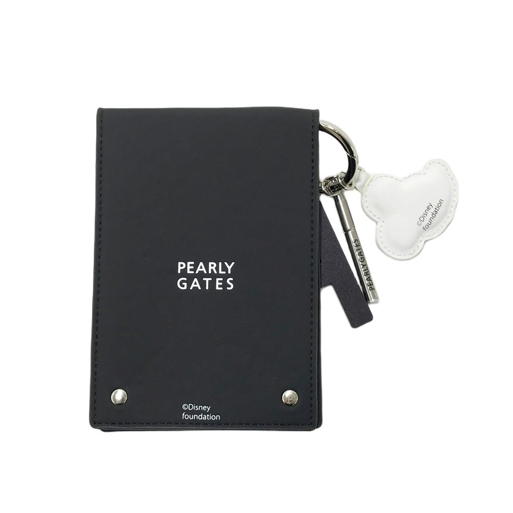 PEARLY GATES パーリーゲイツ スコアカードホルダー ミッキー ブラック