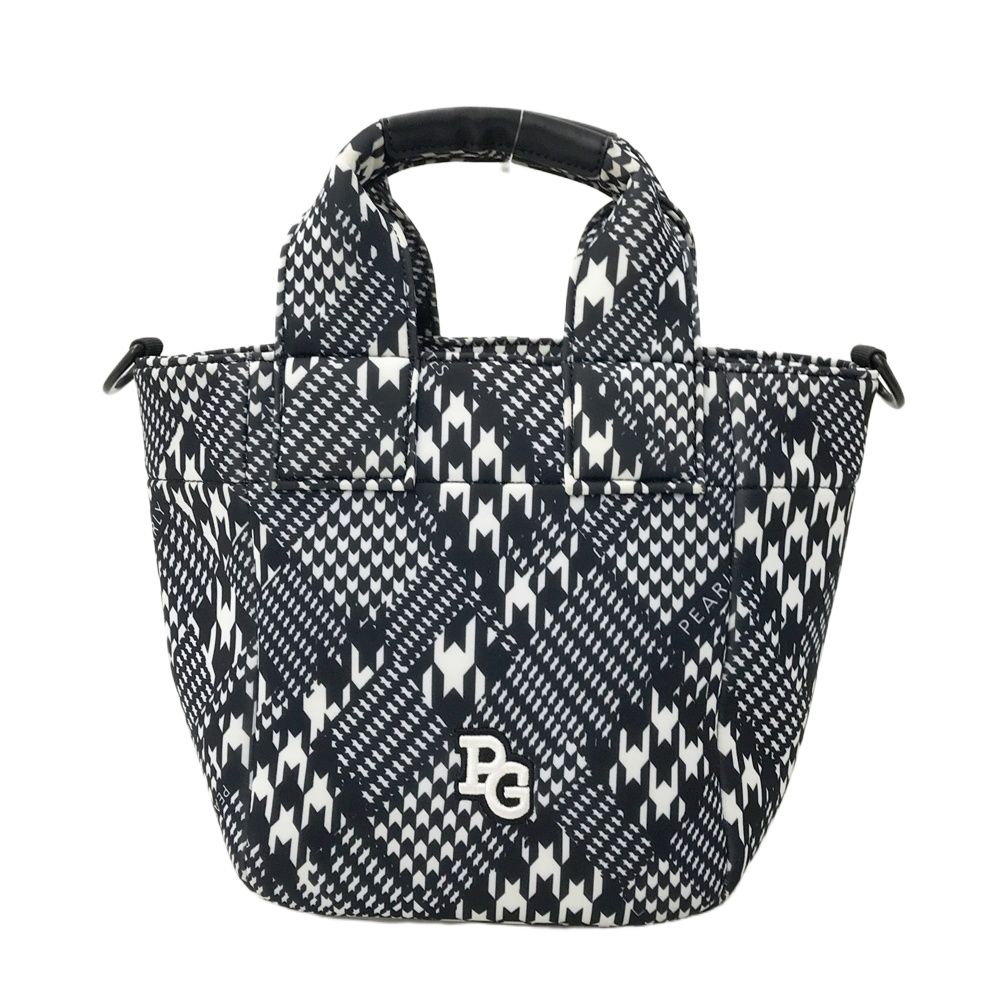 パーリーゲイツ　カートバッグ　千鳥格子模様 パーリーゲイツ カートバッグ 千鳥格子模様