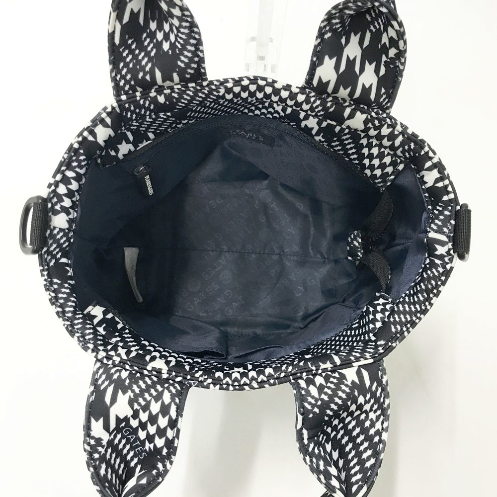 ✨希少✨PEARLY GATES ゴルフバッグ ラウンドバッグ 千鳥柄 PEARLY GATES パーリーゲイツ カートバッグ 千鳥アーガイル柄 ネイビー