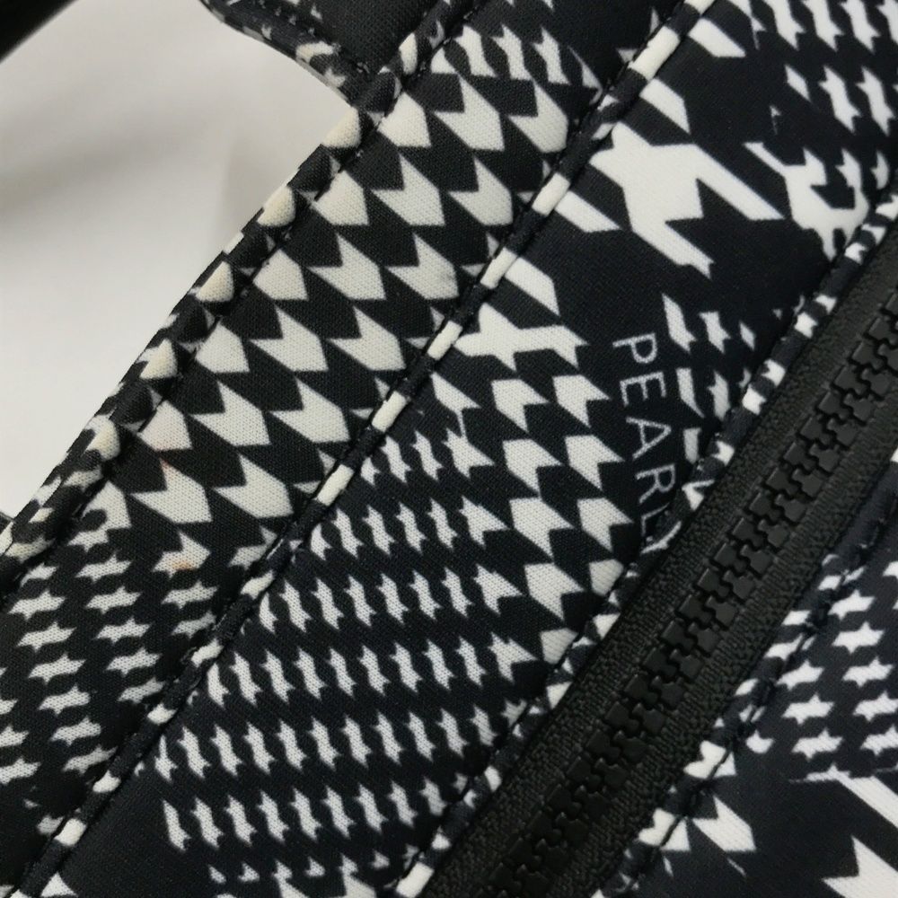 ✨希少✨PEARLY GATES ゴルフバッグ ラウンドバッグ 千鳥柄 PEARLY GATES パーリーゲイツ カートバッグ 千鳥アーガイル柄 ネイビー