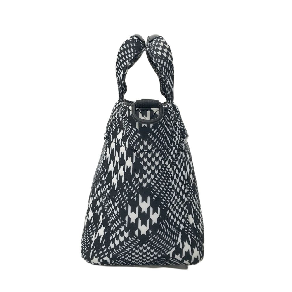 PEARLY GATES パーリーゲイツ カートバッグ 千鳥アーガイル柄 ネイビー