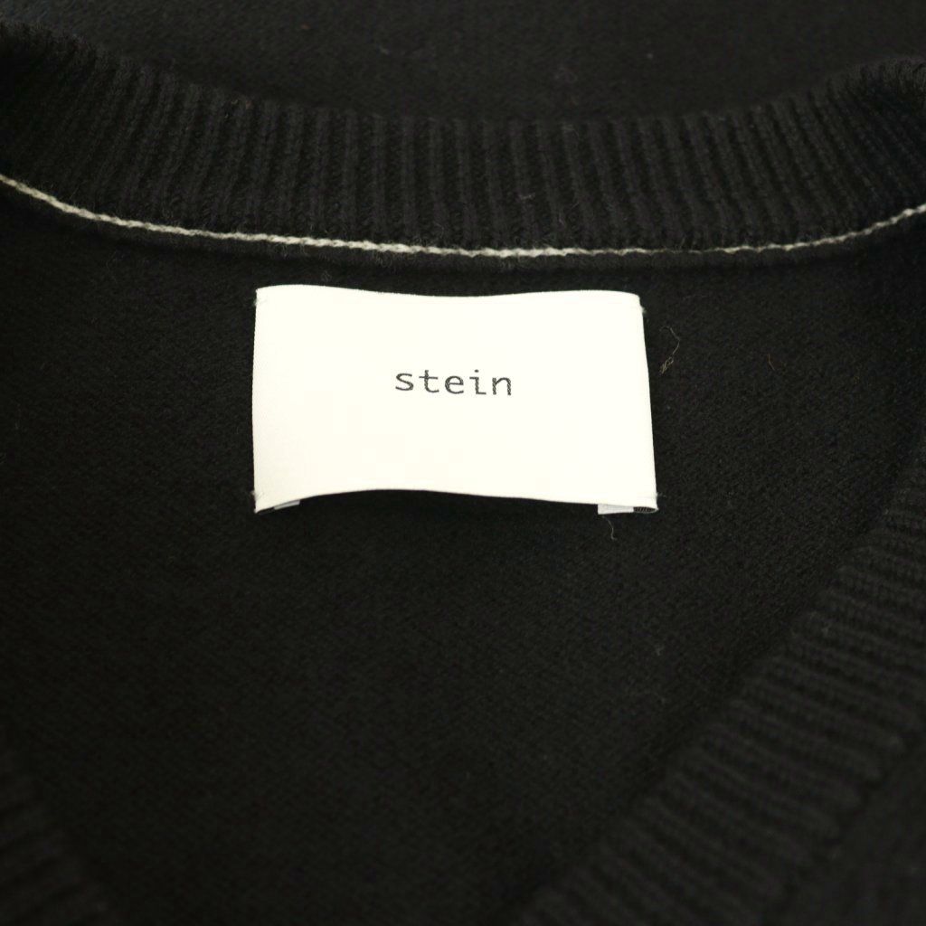 シュタイン Stein BACK DOUBLE KNIT VEST ニットベスト プルオーバー V