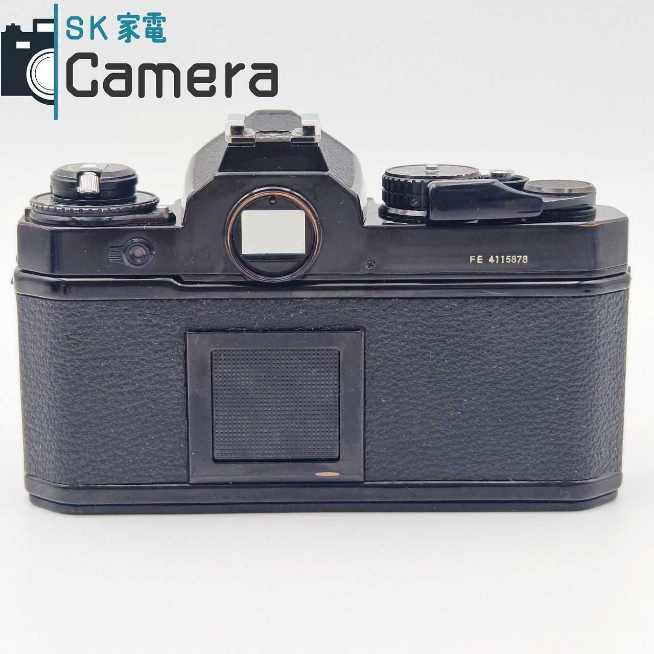 ニコン　Nikon　FE　フィルム一眼レフカメラ　「不動品」　レンズ付き　訳あり 中古】 Nikon FE ブラック フィルムカメラ ニコン 訳あり - メルカリ