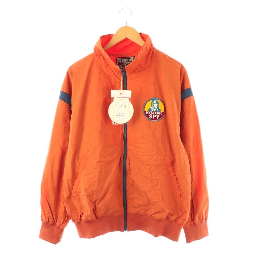 ヒステリックグラマー ワッペンジャケット S WOMAN PIRATE PATCHワッペン ブルゾン|HYSTERIC GLAMOUR WOMEN