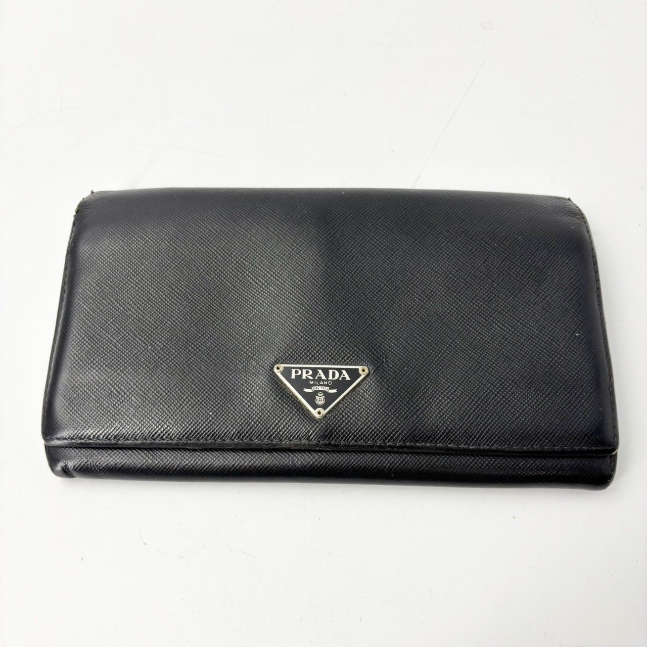 PRADA プラダ 長財布 サフィアーノレザー 大きめ長財布 1548 - メルカリ
