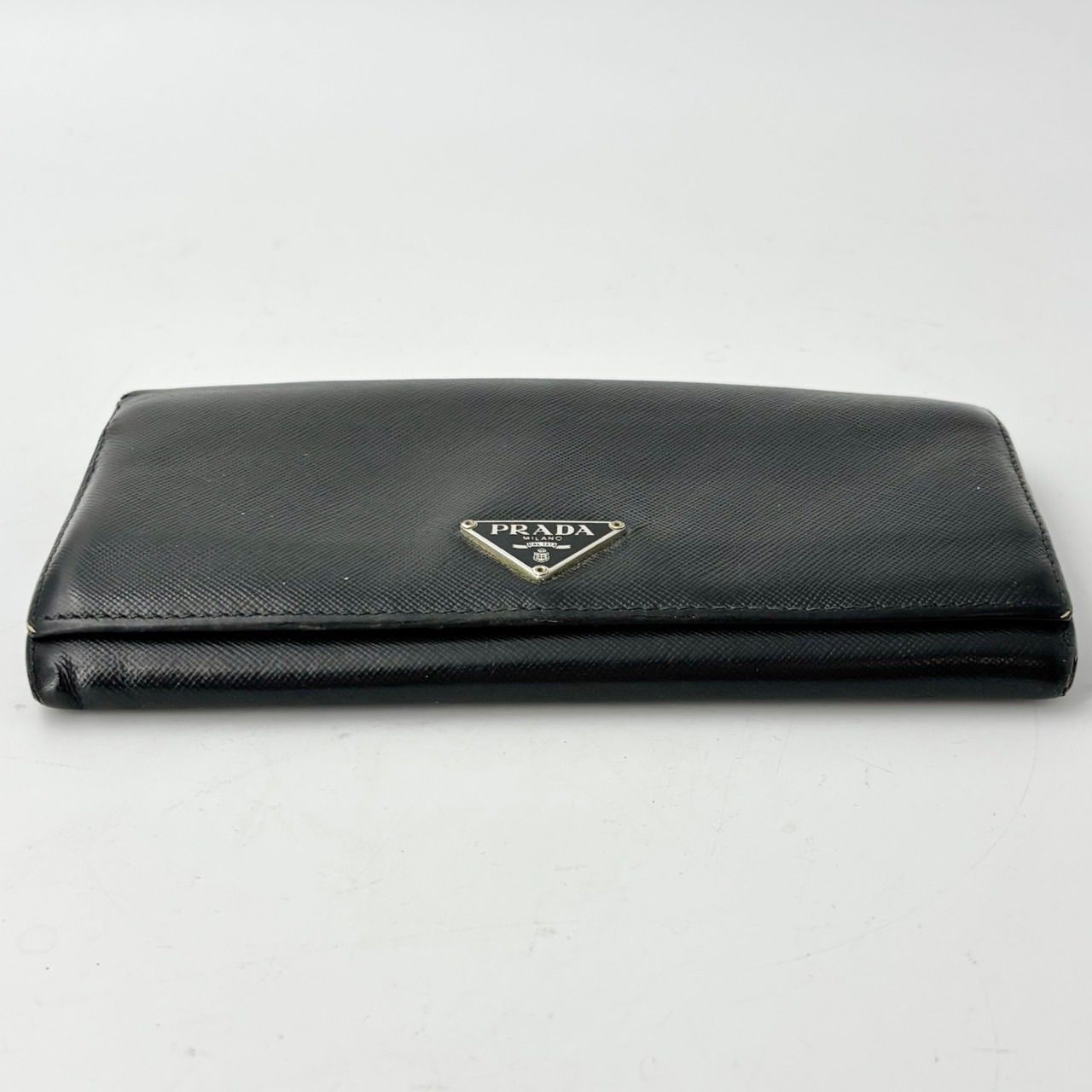 PRADA 長財布 サフィアーノ PRADA プラダ 長財布 サフィアーノレザー 大きめ長財布 1548 - メルカリ