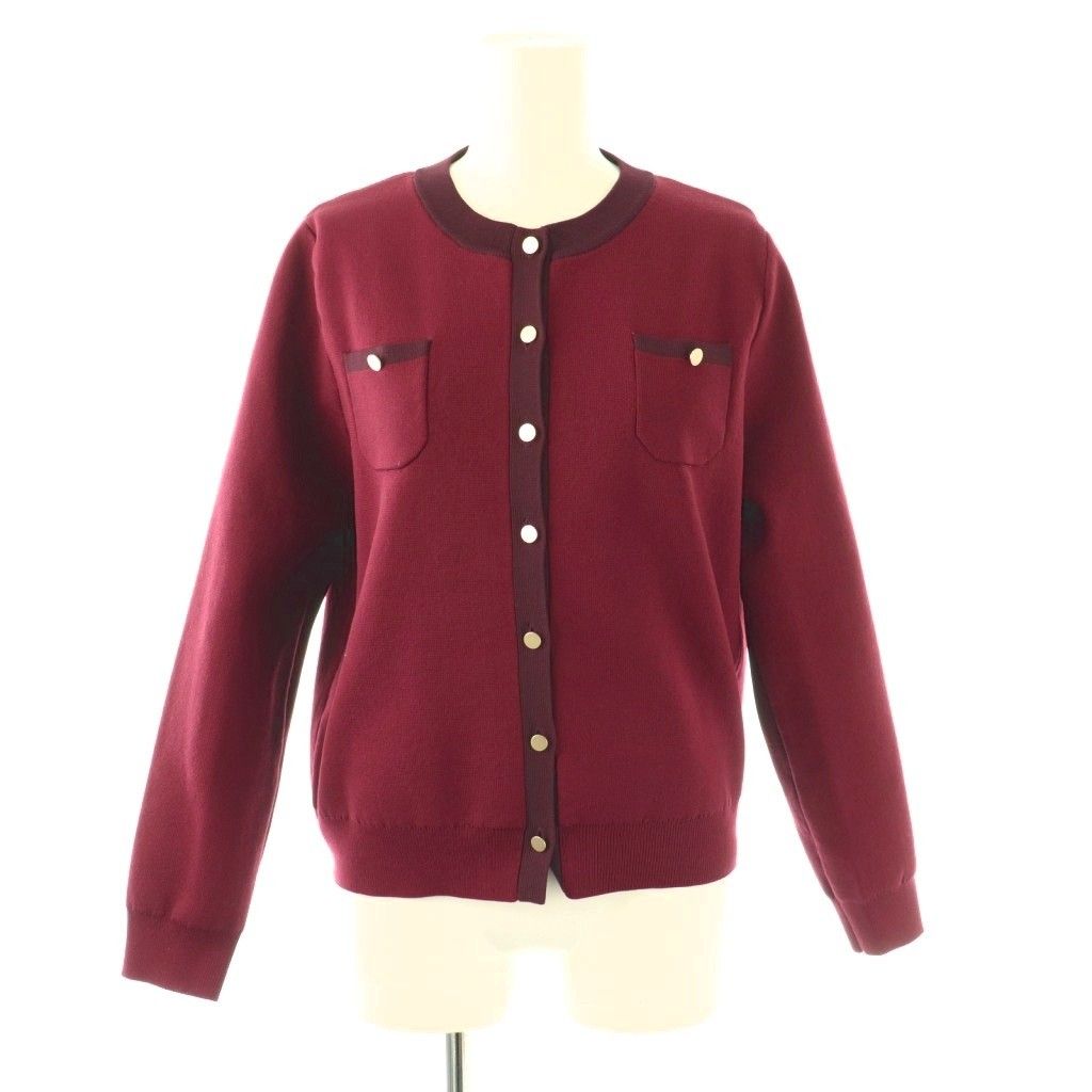 トッカ TOCCA 24AW 洗える GOOD MAGIC ニットジャケット風カーディガン
