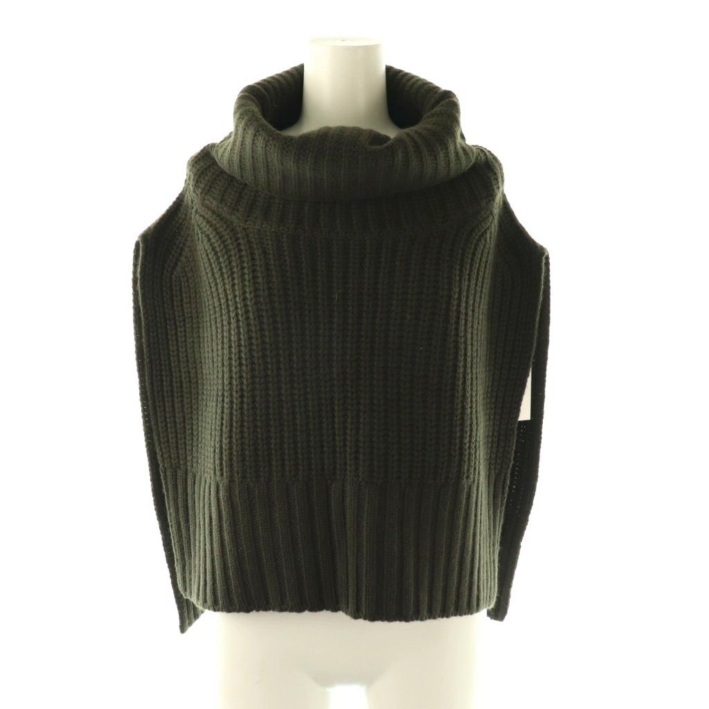 イヴサロモン YVES SALOMON FRONT KNITWEAR ニット セーター ウール