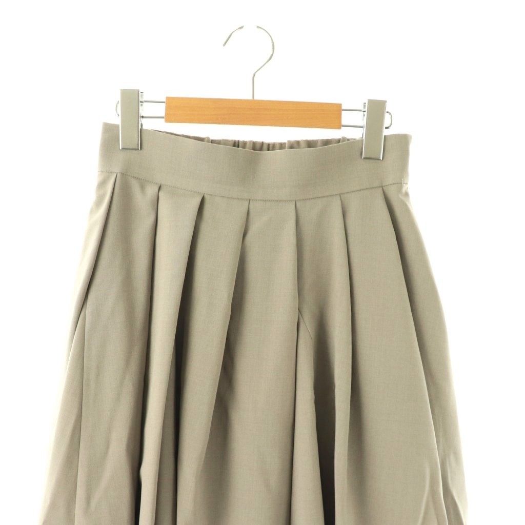 アドーア ADORE 24AW ドライクロススカート ロング フレア 36