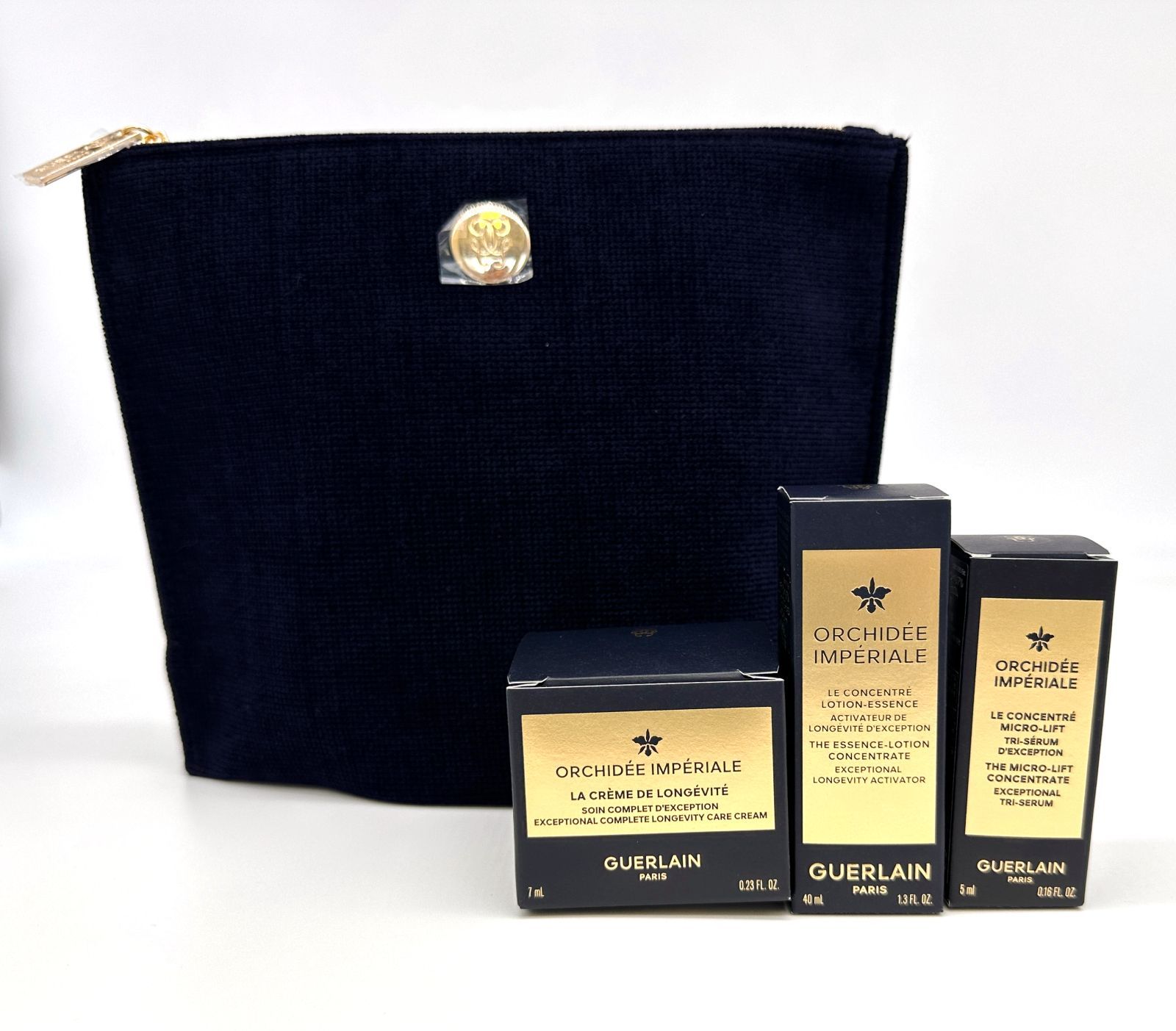 GUERLAIN】 ゲラン オーキデ アンペリアル 4点セット ポーチ付 - メルカリ