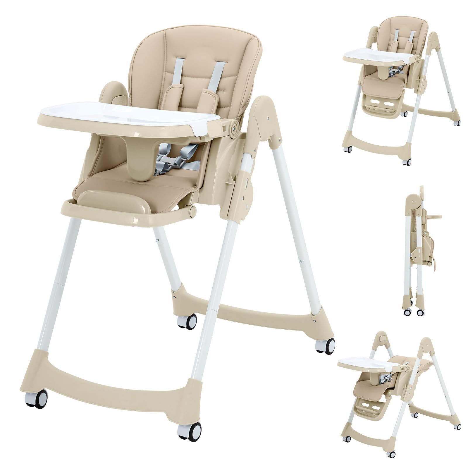 ベビーチェア thinkmax 未使用品 Amazon | Thinkmax ベビー チェア ハイチェア＆ローチェア 折りたたみ