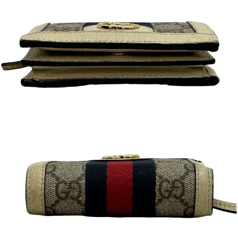 GUCCI グッチ オフィディア GGマーモント シェリーライン ウォレット