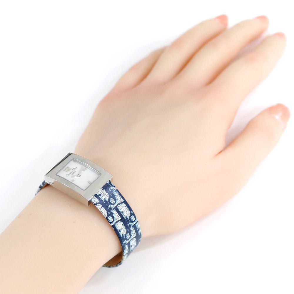 クリスチャンディオール マリス 腕時計 時計 ステンレススチール D78-109 クオーツ レディース 1年保証  Christian Dior  中古 クリスチャンディオール