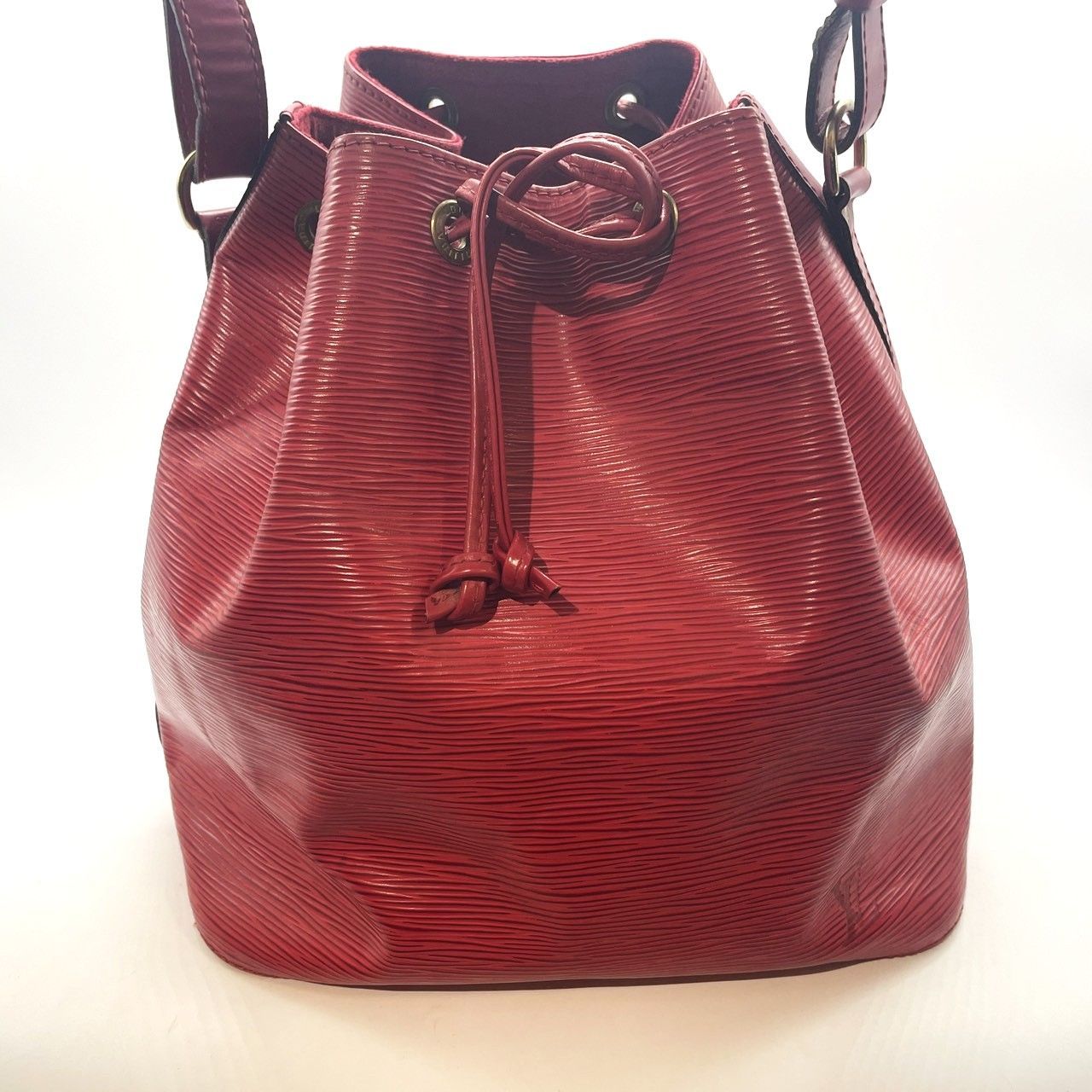 ☆ルイヴィトン LOUIS VUITTON プチノエ エピ カスティリアンレッド 赤