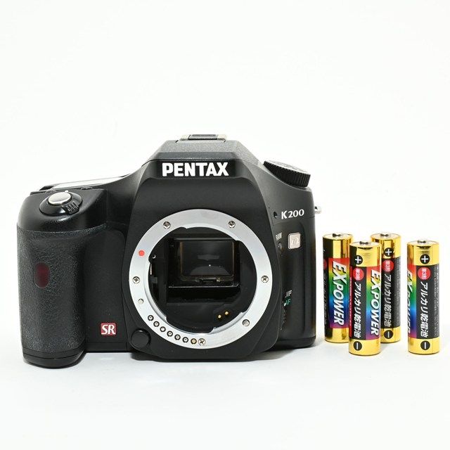 美品＞ PENTAX デジタル一眼レフカメラ K200D ボディ｜動作確認済｜単