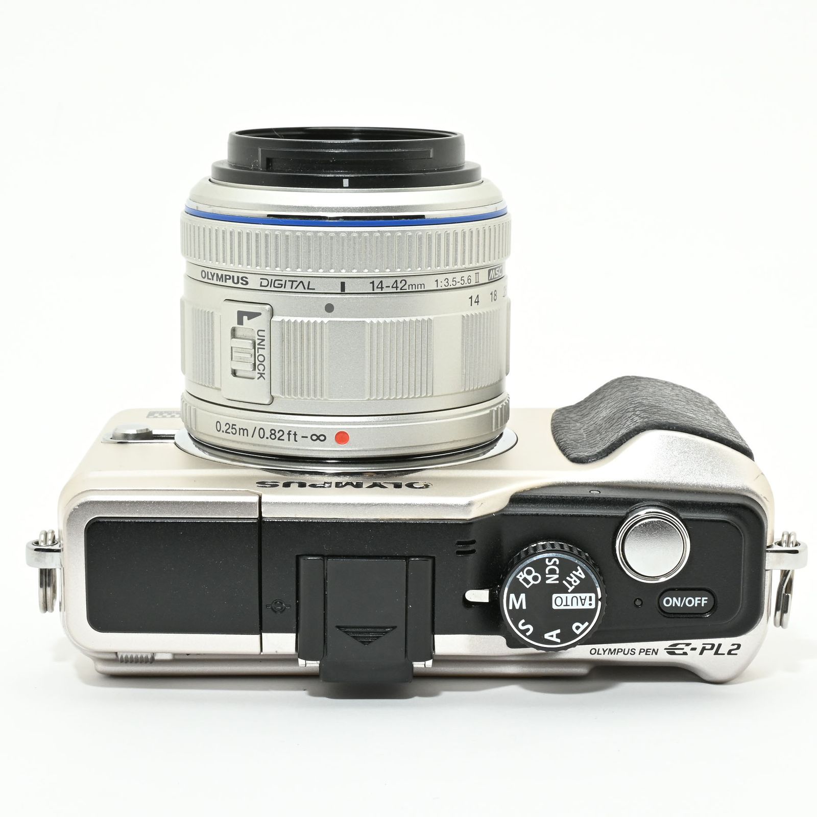 良品＞ OLYMPUS ミラーレス一眼 E-PL2 レンズキット ゴールド