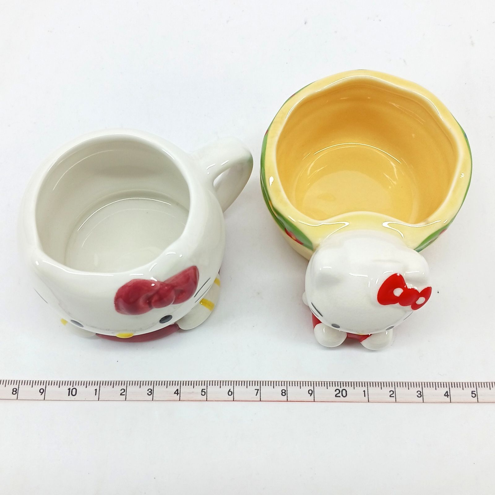 サンリオ︎✦︎陶器 置物 未使用︎✦︎キティちゃん レトロ レア サンリオ キティちゃん 置物 レトロ陶器製 - メルカリ