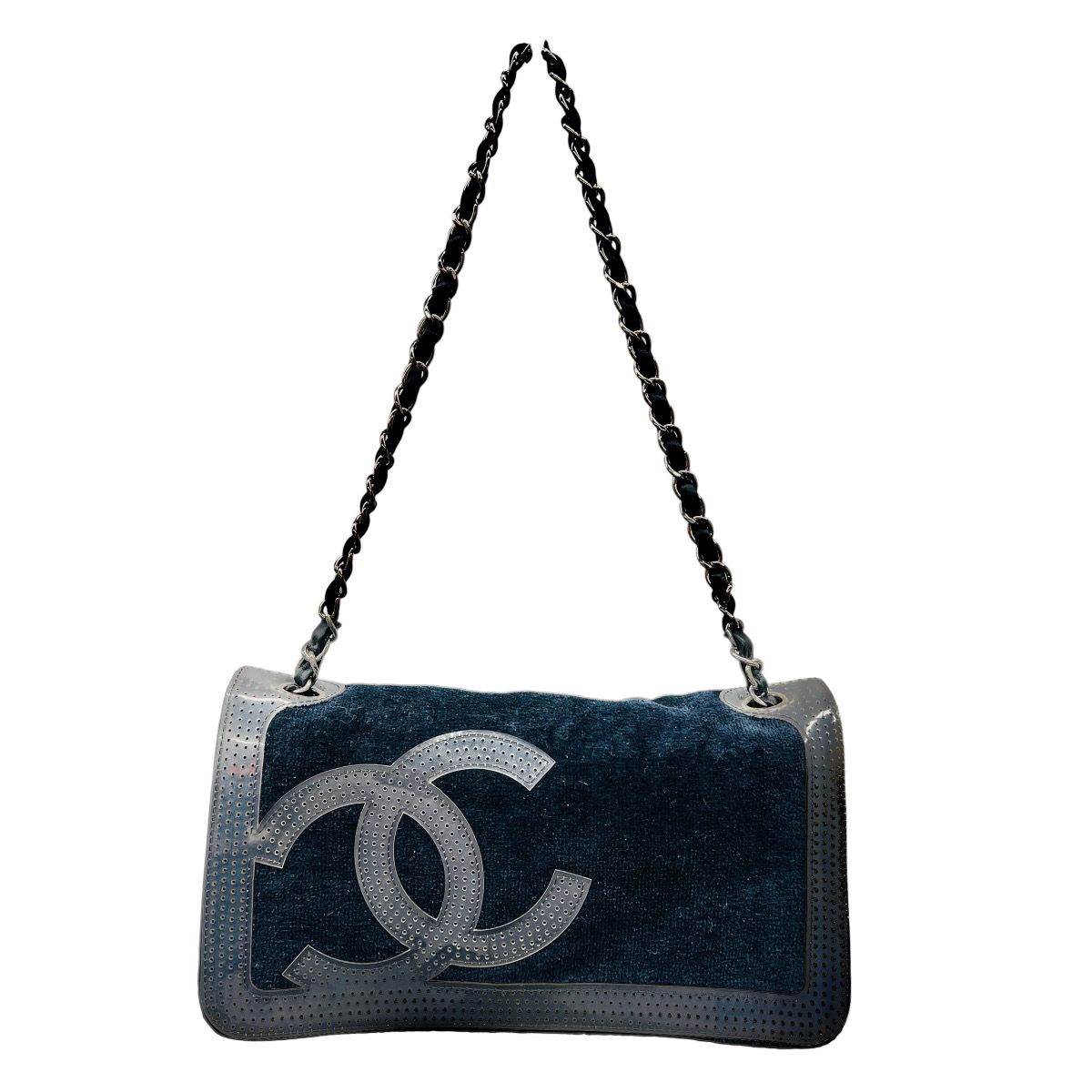 CHANEL 希少 美品 シャネル スポーツライン ココマーク テリークロス