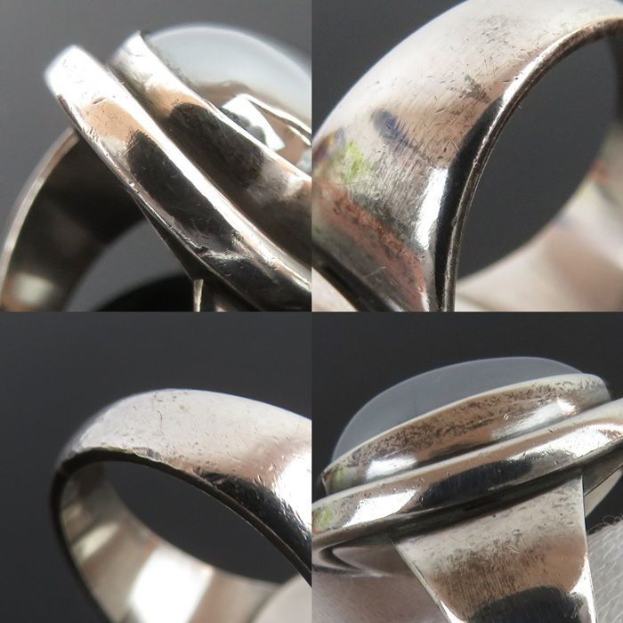 ジョージジェンセン SV925 リング 指輪　​​​デンマーク 北欧デンマーク製ヴィンテージGeorgJensenジョージジェンセン