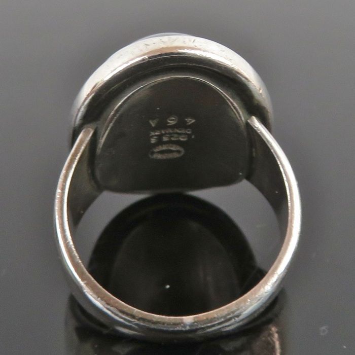 GEORG JENSEN ジョージ・ジェンセン リング 指輪 #46A ヘマタイト