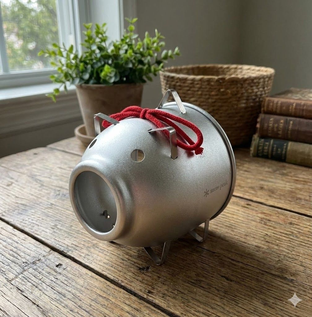 スノーピーク(snow peak)【雪峰祭2024春 限定品】アルミ蚊取り豚ミニ