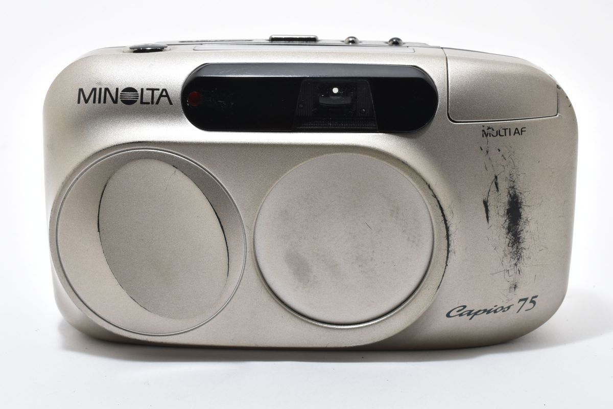 ☆実用品☆ ミノルタ MINOLTA CAPIOS 75 コンパクトフィルムカメラ