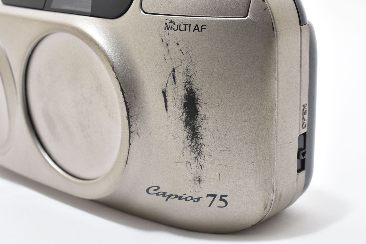 ☆実用品☆ ミノルタ MINOLTA CAPIOS 75 コンパクトフィルムカメラ