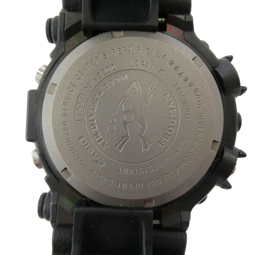 G-SHOCK ジーショック DW-8200BM-1T FROGMAN MEN IN BLACK 2