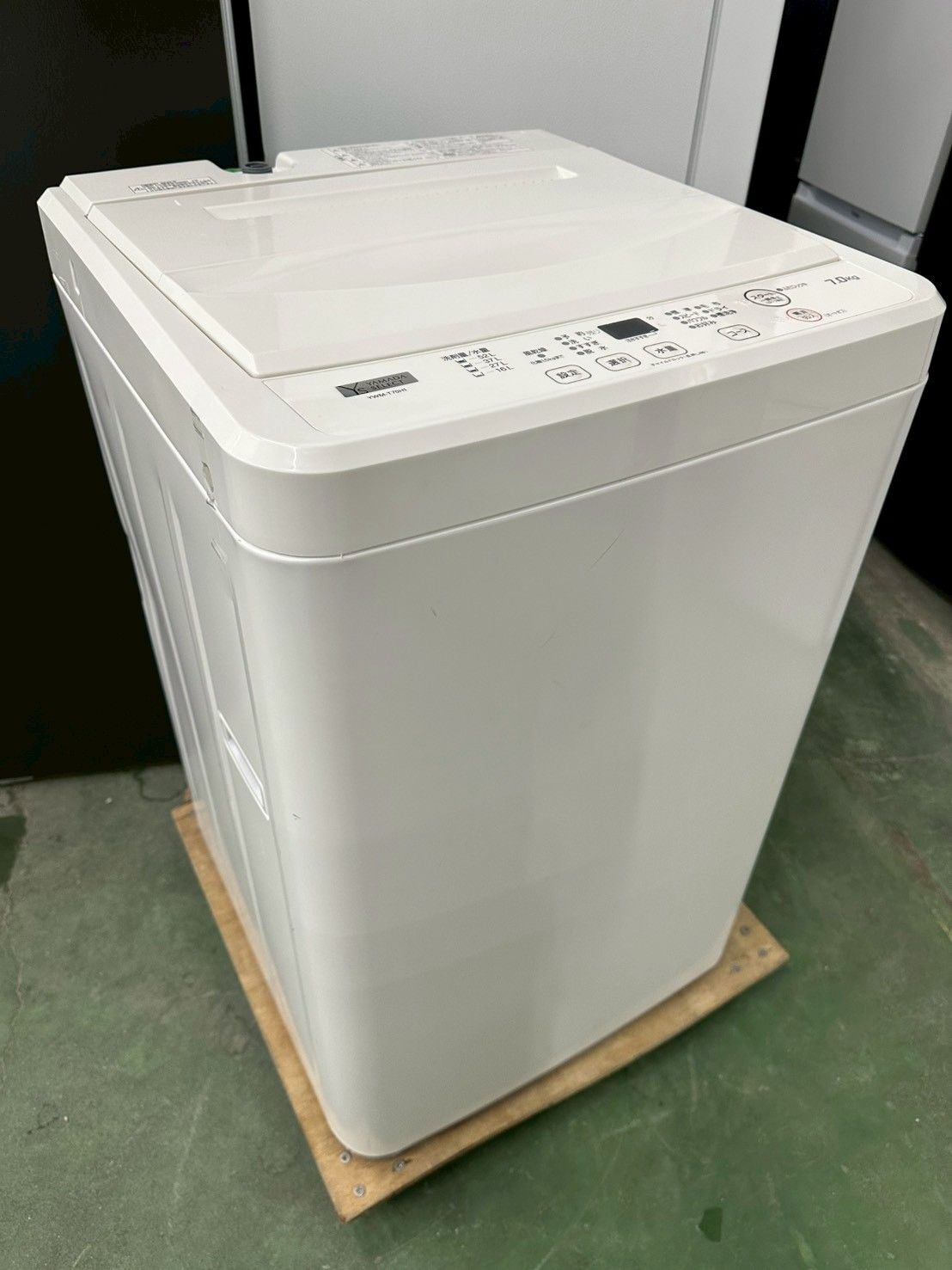 大阪送料無料☆3か月保障付き☆洗濯機☆ヤマダ☆7kg☆2020年☆YWM