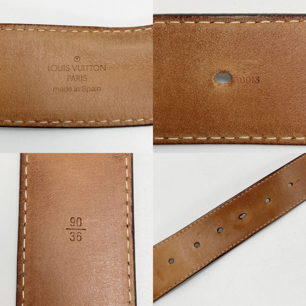 LOUIS VUITTON ルイヴィトン ダミエ サンチュール アンヴァントゥール