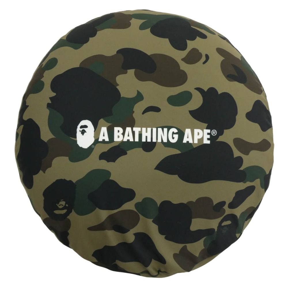 A BATHING APE アベイシングエイプ 1ST ABC CAMO CIRCLE FLUFFY BEADS