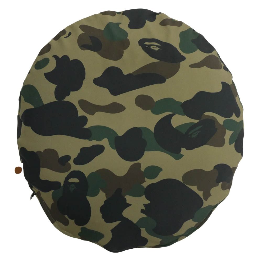 A BATHING APE アベイシングエイプ 1ST ABC CAMO CIRCLE FLUFFY BEADS