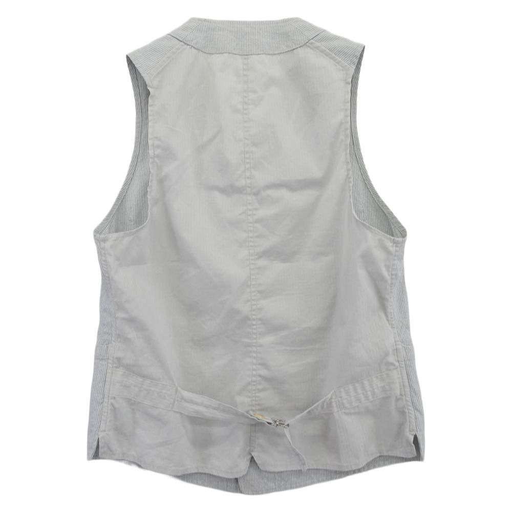 ANATOMICA アナトミカ SAGAN VEST サガン ベスト ストライプ S【中古