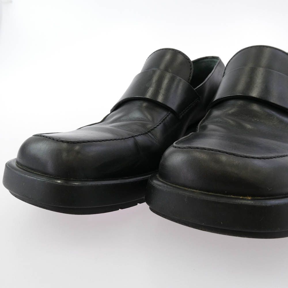 GUCCI グッチ 6067 スクエアトゥ シェリーライン レザー ローファー