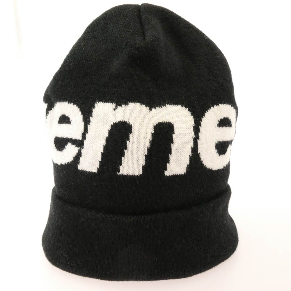 Supreme Big Logo Beanie black シュプリーム Supreme Big Logo Beanie